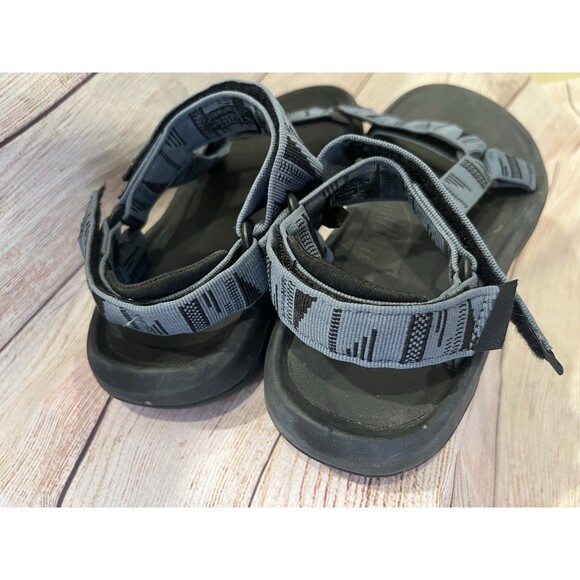 Teva Men's Hurricane XLT2 Strappy Hiking Sandals, Gray & Black Used Pick Size 11 - Picture 5 of 7